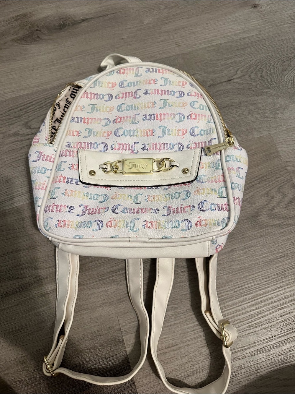 Juicy Couture Off the Chain Backpack Rainbow